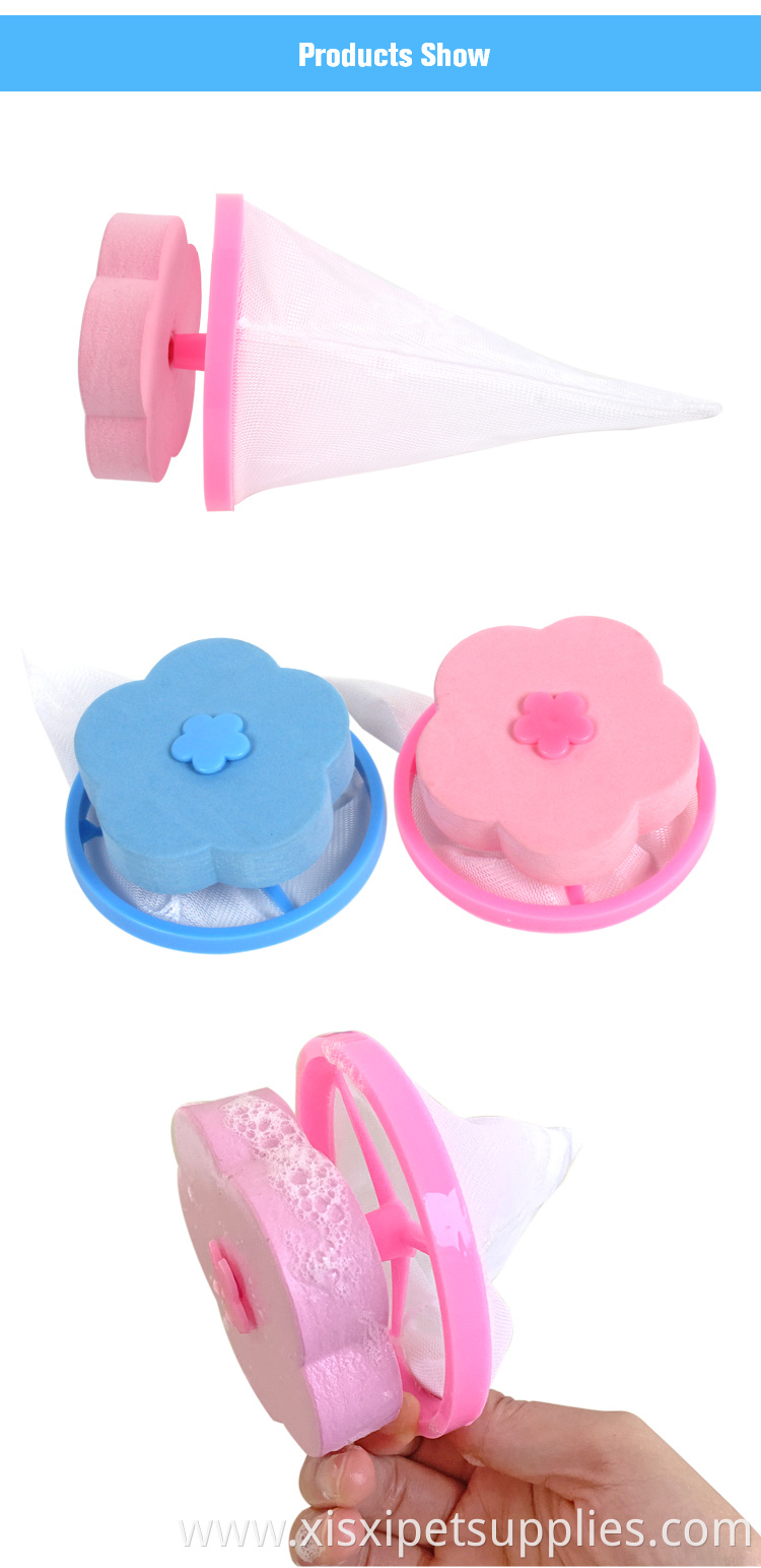 Factory Wholesale Washing Machine Floating Pet Fur Catcher Pet Hair Remover For Laundry